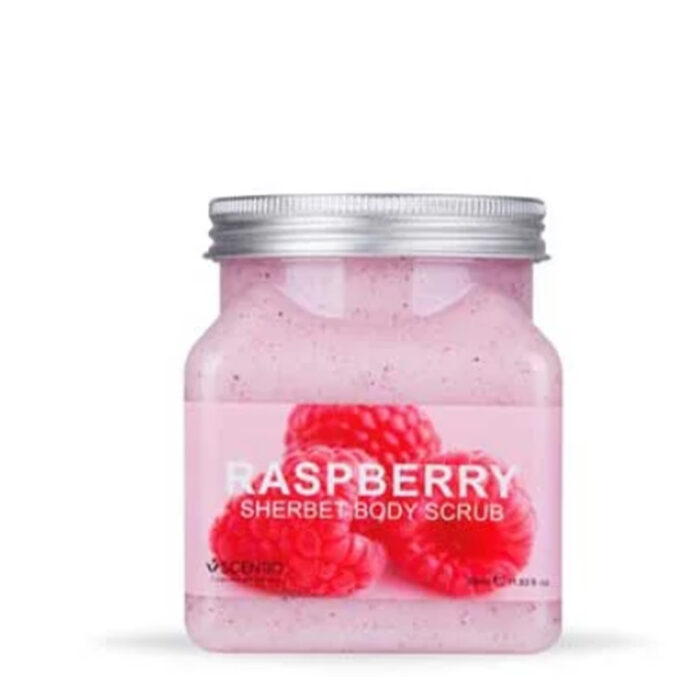 BEAUTY BUFFET RASPBERRY BODY SCRUB - Image 1