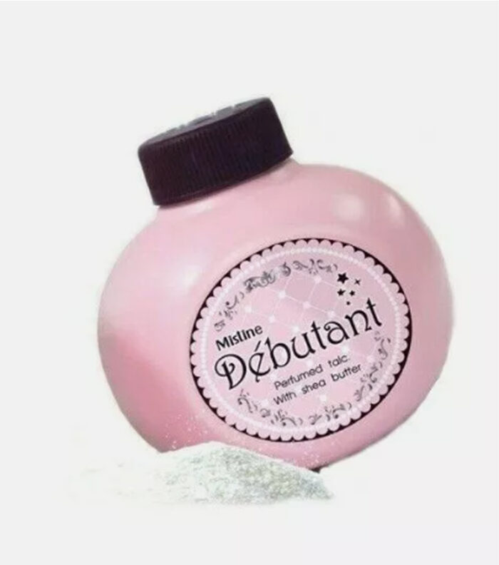 MISTINE DEBUTANT PERFUMED TALC WITH SHEO BUTTER - Image 1