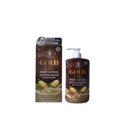 Gold 24K Body Lotion Active White - 500 Ml