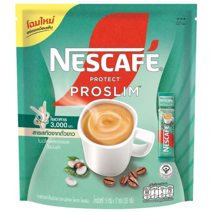 Nescafe Protect Proslim Coffee Mix Powder 17 x 15g - Image 1