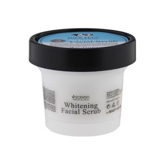 Milk Plus Bright And White Whitening Facial Scrub - 100Ml - Image 1