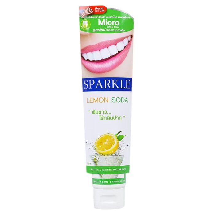 White Lemon Soda Toothpaste Tube 100G - Image 1