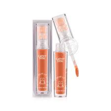 Moistful Bear Lip Glaze 02 Shine Orange