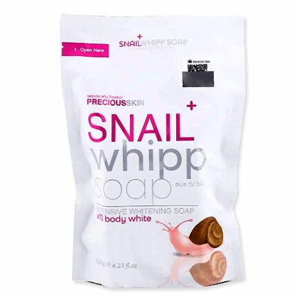 PRECIOUS SKIN SNAIL WHIPP SOAP
120G