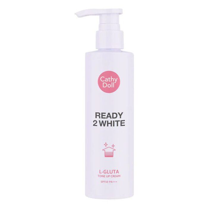 CATHY DOLL READY 2 WHITE L-GLUTA TONE UP CREAM SPF50 P - Image 1