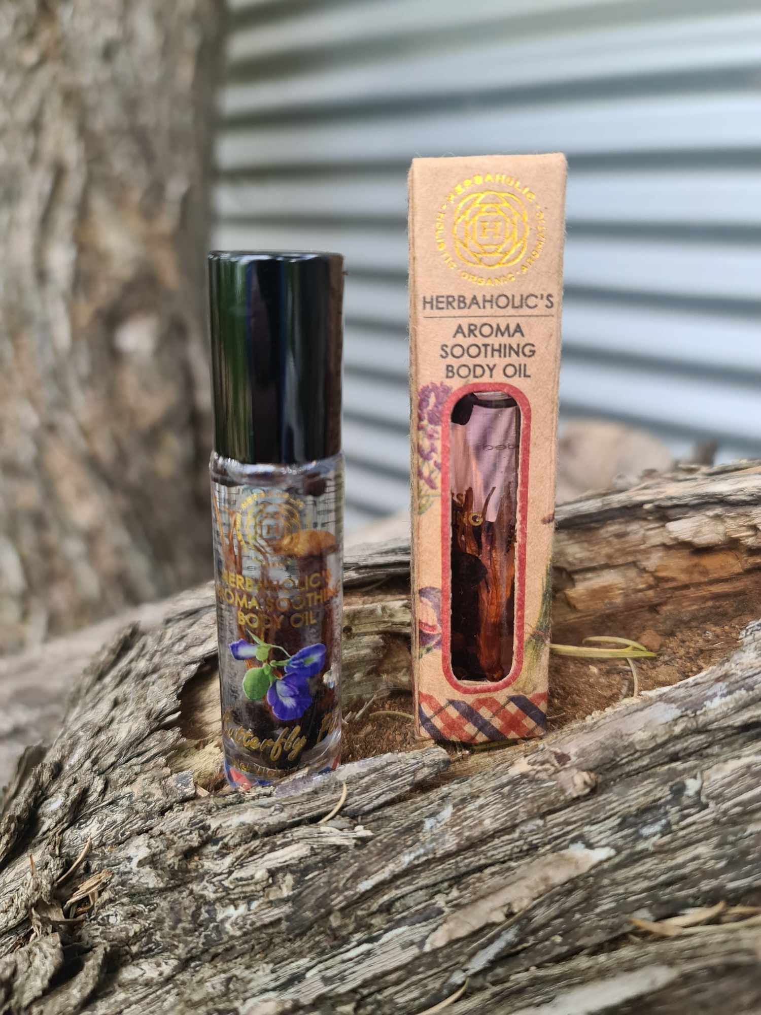 8857126174618 زيت الجسم والمستنشِق بتأثير الفراشة - الصورة 1