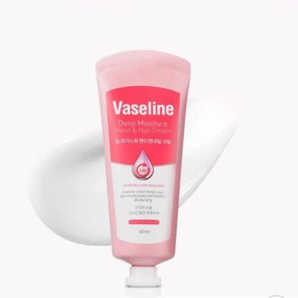 VASELINE DEEP MOISTURE HAND & NAIL  CREAM 60 ML