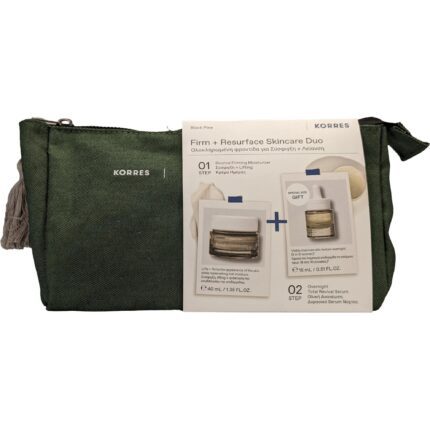 Korres Black Pine Bounce Firming Moisturizer 4D Bio-Shapelift + Korres Black Pine Sculp